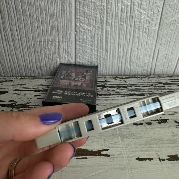 Arthur Fiedler and the Boston Pops Great American Marches Cassette Tape Vintage - Picture 6 of 7